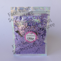 Amerikan Body Art Chunky Glitter - 1oz (approx 28g) - Holographic Purple