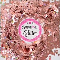 Amerikan Body Art Chunky Glitter - 1oz (approx 28g) - Rose Gold