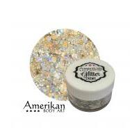 Amerikan Body Art Glitter Creme Cream - Asteroid 15g