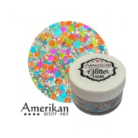 Amerikan Body Art Glitter Creme Cream - Capricorn 15g