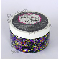 Amerikan Body Art Pixie Paint Glitter Gel - 4oz (approx 118ml) - Trick or Treat