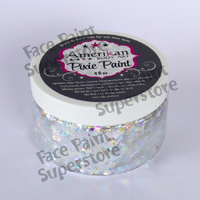 Amerikan Body Art Pixie Paint Glitter Gel - 4oz (approx 118ml) - True Colours