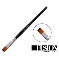 Fusion Body Art Face Painting Brush - Flat Brush - No. 1/2" 