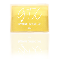 GTX Face Paint Crafting Cake - Banana Puddin' - Yellow - 120g