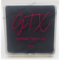 GTX Face Paint Crafting Cake - Black Velvet - Line Black - 120g