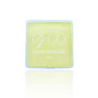 GTX Face Paint Crafting Cake - Lemon Meringue - Pastel Yellow - 120g