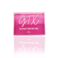 GTX Face Paint Crafting Cake - Crawdad UV Glow - Neon Pink - 60g