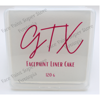 GTX Face Paint Crafting Cake - Chantilly Lace - Line White - 120g