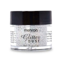 Mehron Fine Cosmetic Glitter Dust 7g - Silver