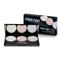 Mehron Highlight Pro Palette  - 3 Colour - Cool