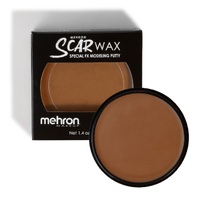 Mehron Scar Putty Wax -  Medium Tone - 1.4oz approx 40g