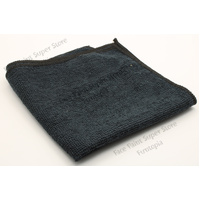 Black Cleaning Cloth - Microfibre, quick dry, reusable, multi-use, washable