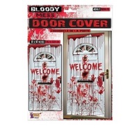 Novelty Bloody Mess Door Cover - Halloween