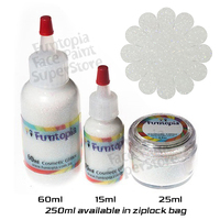 TAG Body Art Cosmetic Glitter - Holographic White - 15ml Puffer Bottle