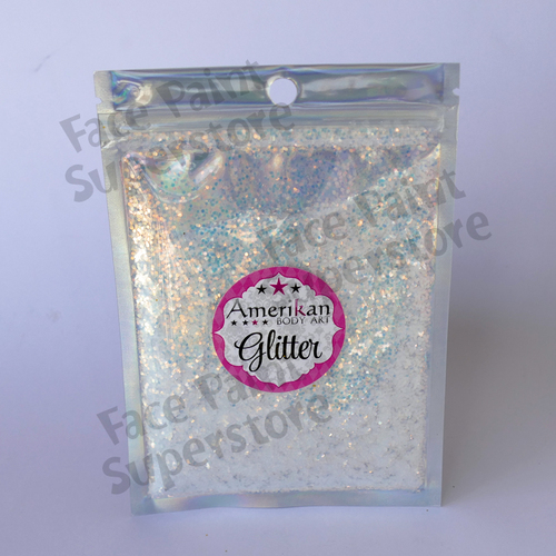 Amerikan Body Art Chunky Glitter - 1oz (approx 28g) - Elemental Fire 0.025" hex