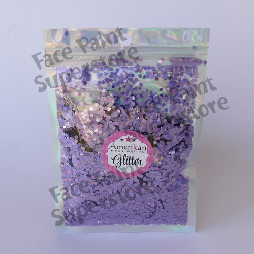 Amerikan Body Art Chunky Glitter - 1oz (approx 28g) - Holographic Purple