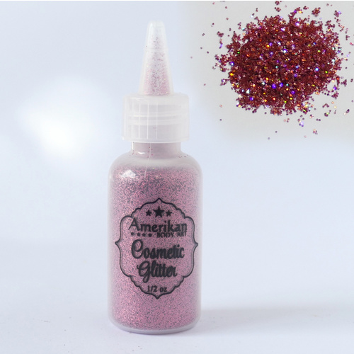 Amerikan Body Art 15ml Glitter - Holographic Pink