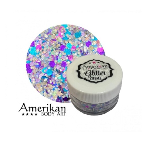 Amerikan Body Art Glitter Creme Cream - Galaxy 15g