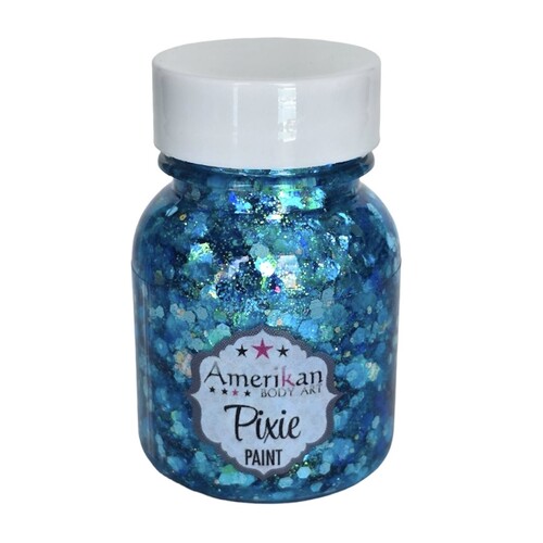 Amerikan Body Art Pixie Paint Glitter Gel - 30ml - Blue Monday