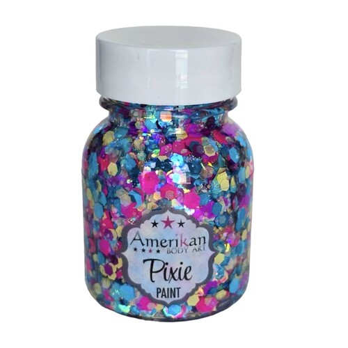 Amerikan Body Art Pixie Paint Glitter Gel - 30ml - Happy