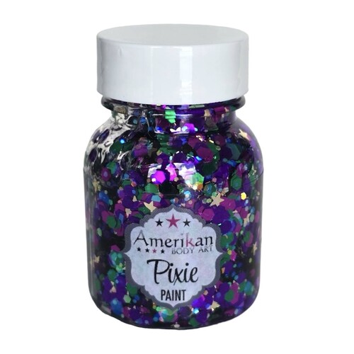 Amerikan Body Art Pixie Paint Glitter Gel - 30ml - Mardi Gras