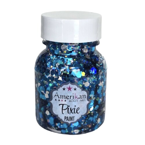 Amerikan Body Art Pixie Paint Glitter Gel - 30ml - Midnight Blue