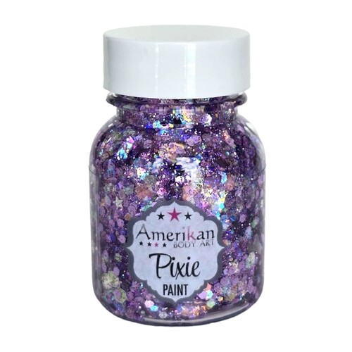 Amerikan Body Art Pixie Paint Glitter Gel - 30ml - Purple Rain