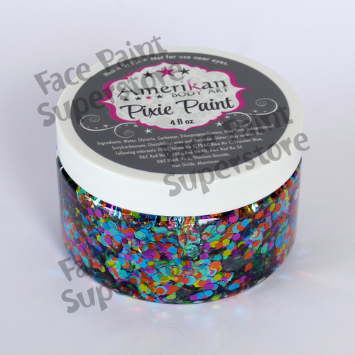 Amerikan Body Art Pixie Paint 4oz (approx 118ml) - Tropical Whimsy Blend