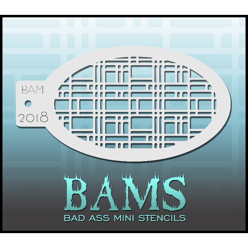 BAM Bad Ass Mini Stencil - 2018