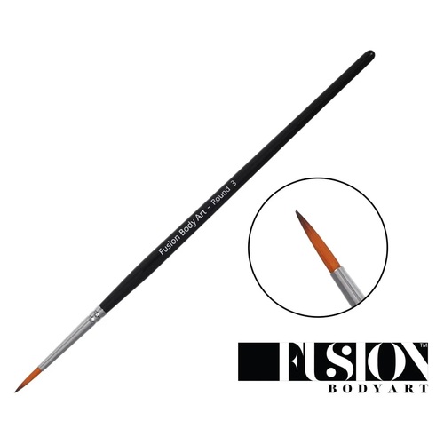 Fusion Body Art Face Painting Brush - Round Brush - No. 3