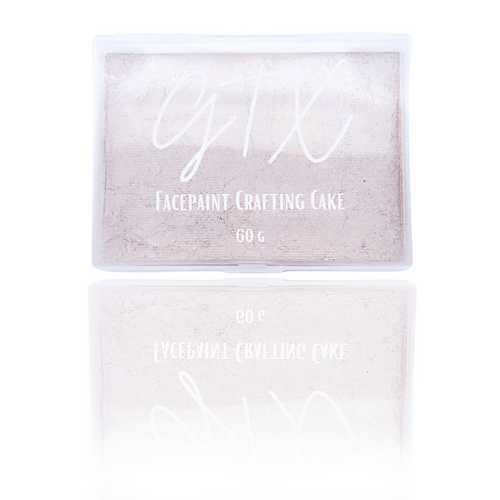 GTX Face Paint Crafting Cake - Pearl - Metallic White - 60g