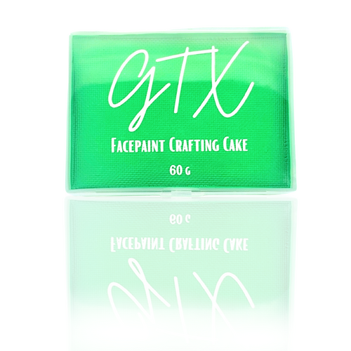 GTX Face Paint Crafting Cake - Budgie UV Glow - Neon Green - 60g