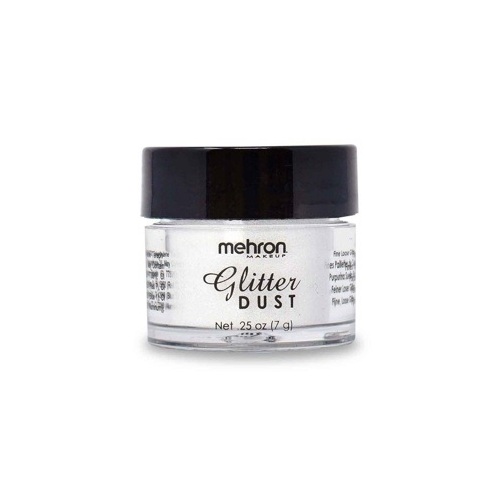 Mehron Fine Cosmetic Glitter Dust 7g - Opalescent White Holographic