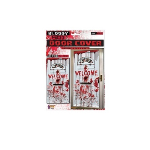 Novelty Bloody Mess Door Cover - Halloween