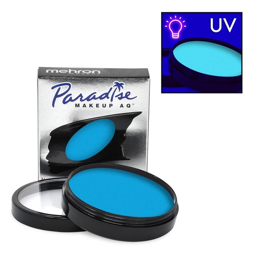 Mehron Paradise Makeup AQ 40g - Celestial - Neon Blue UV