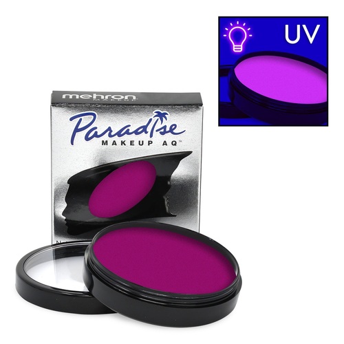 Mehron Paradise Makeup AQ 40g - Nebula - Neon Purple UV