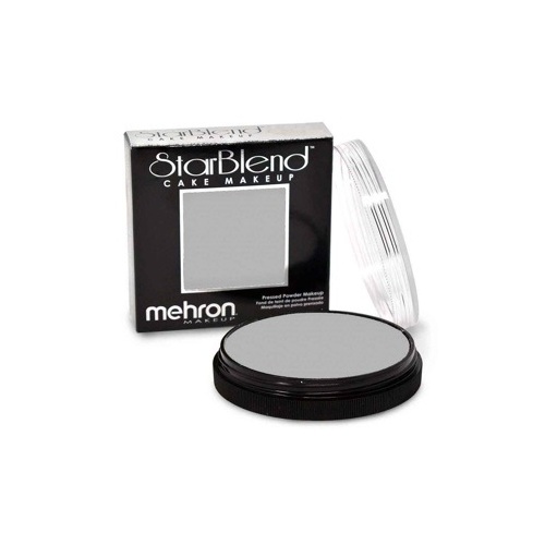 Mehron 56g Starblend Powder Cake - Light Grey