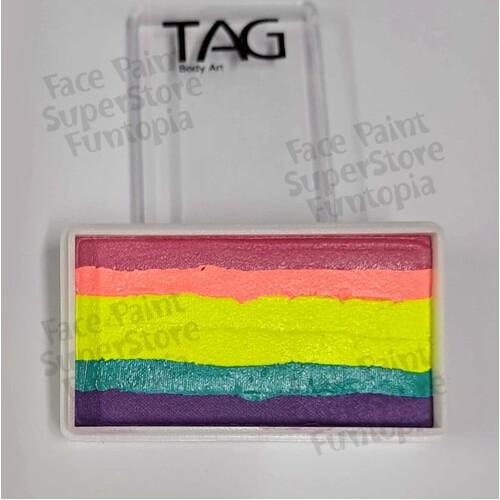 TAG Body Art 30g One Stroke Rainbow Split Cake - Juicy Fruit 