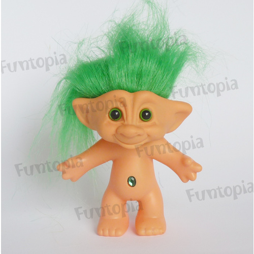 green hair doll