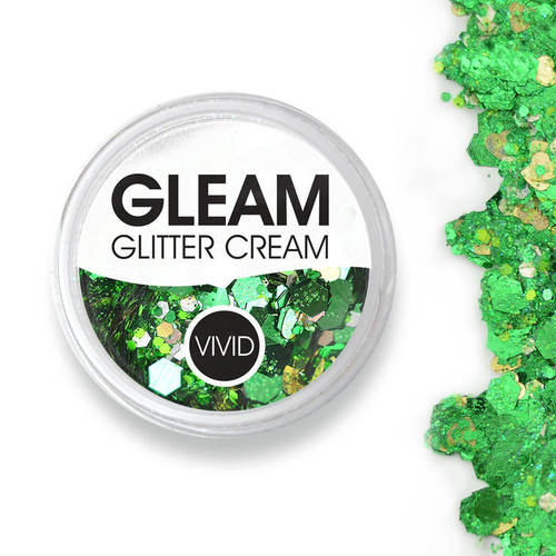 VIVID Glitter - Gleam Chunky Glitter Cream - Evergreen