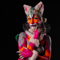 Full Length Cat - Body Art