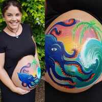 Belly Painting - Body Art